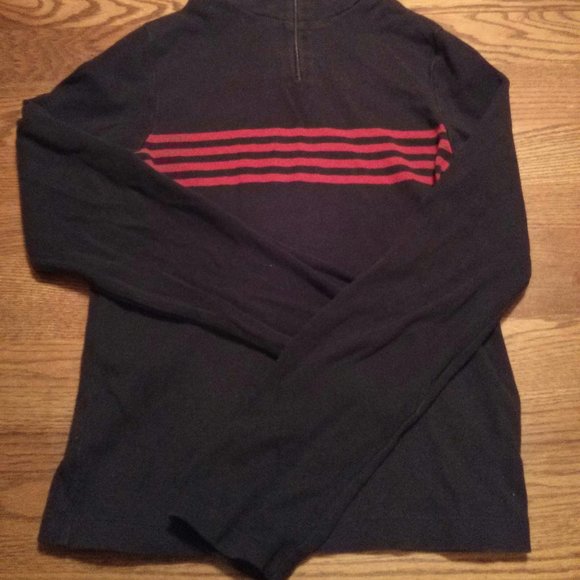 Vintage 90s Polo Jeans Co. Zipped Mock Neck/Tu… - Picture 2 of 6